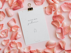 Printable · Valentinstag Karte · Du bist mein Zuhause