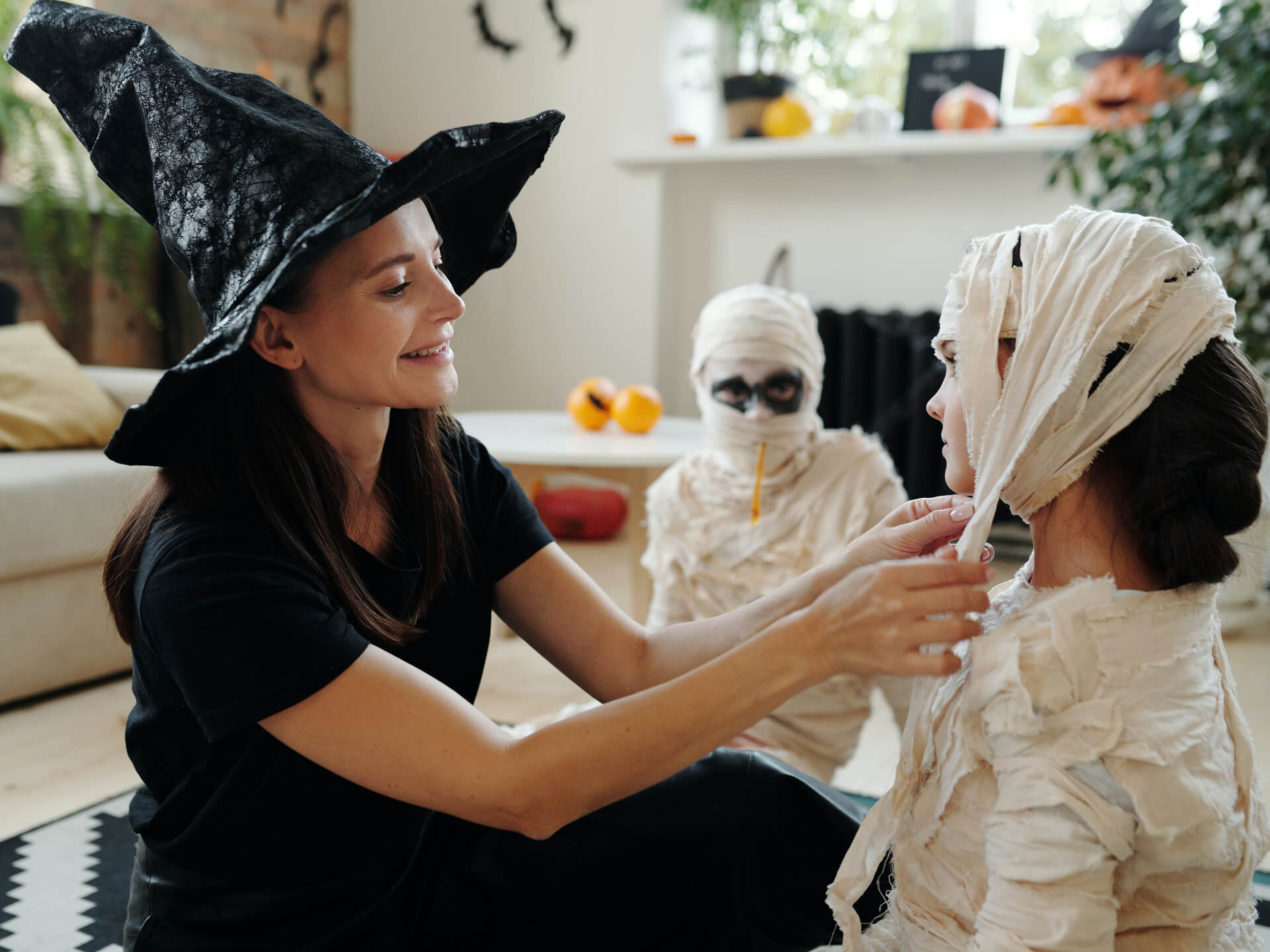 Halloween-Aktivitäten mit Kindern