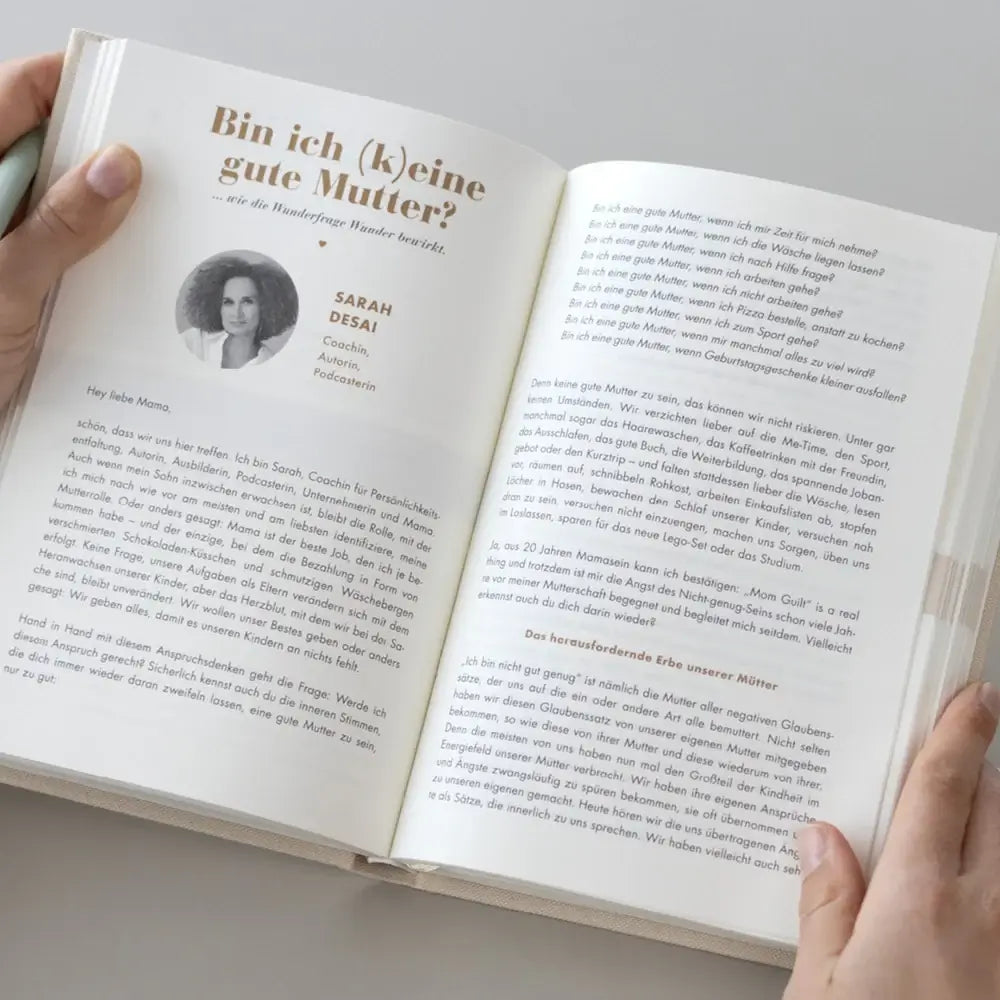 Das Mama-Journal für mehr Reflexion, Dankbarkeit und Selbstliebe