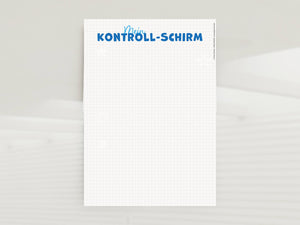 Dein Kontrollschirm · Druckvorlage