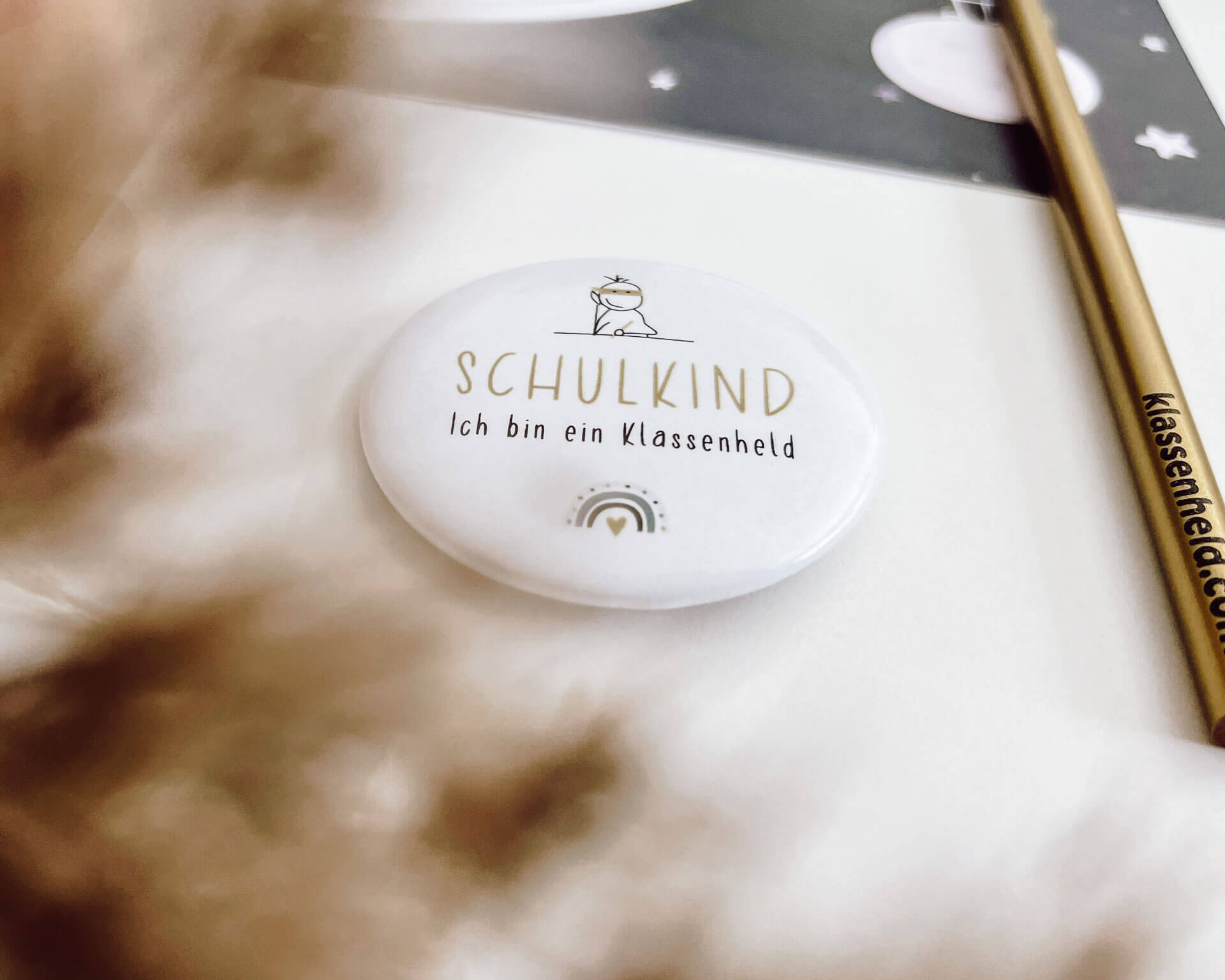 Ansteckbutton Schulkind