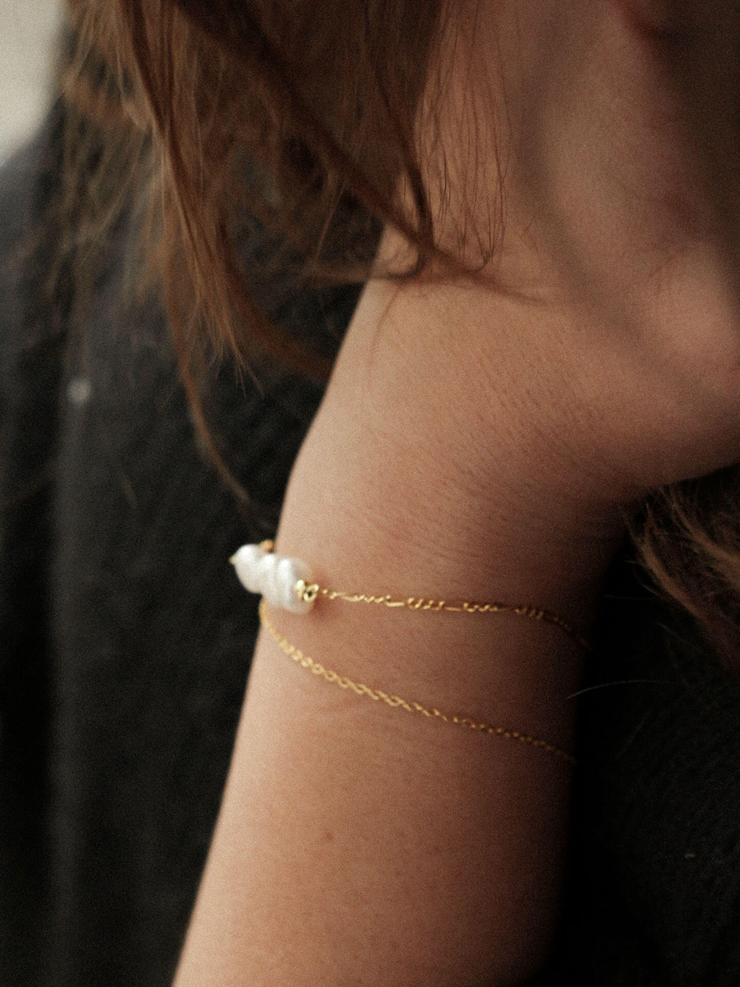 Armband Süßwasserperlen