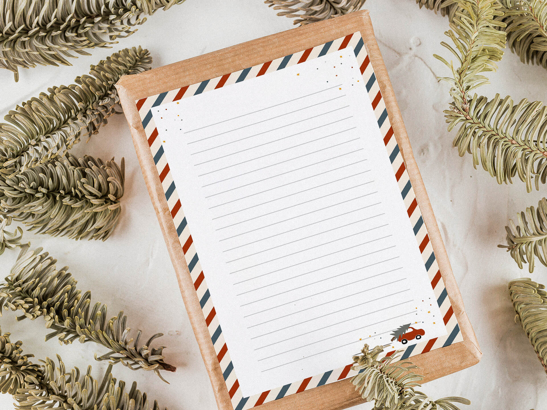 Brief vom Weihnachtsmann · Printable