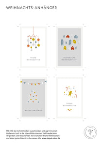 Printable · Weihnachts-Geschenkanhänger
